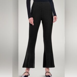 Wolford Merino Rib Trousers Women’s Size Medium 100% Virgin Wool NWT Black 52951